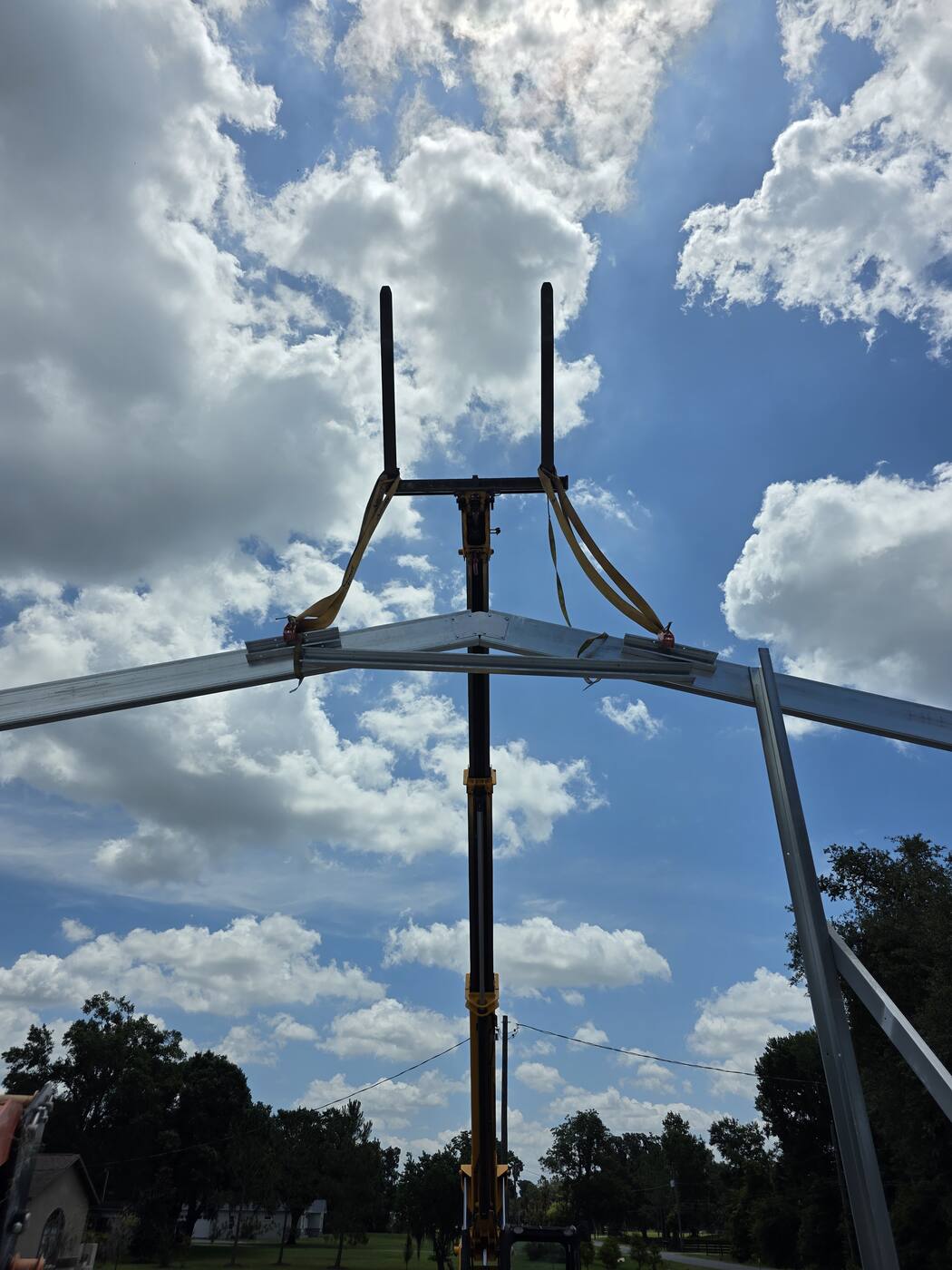 Cold-formed steel rafters & ridge