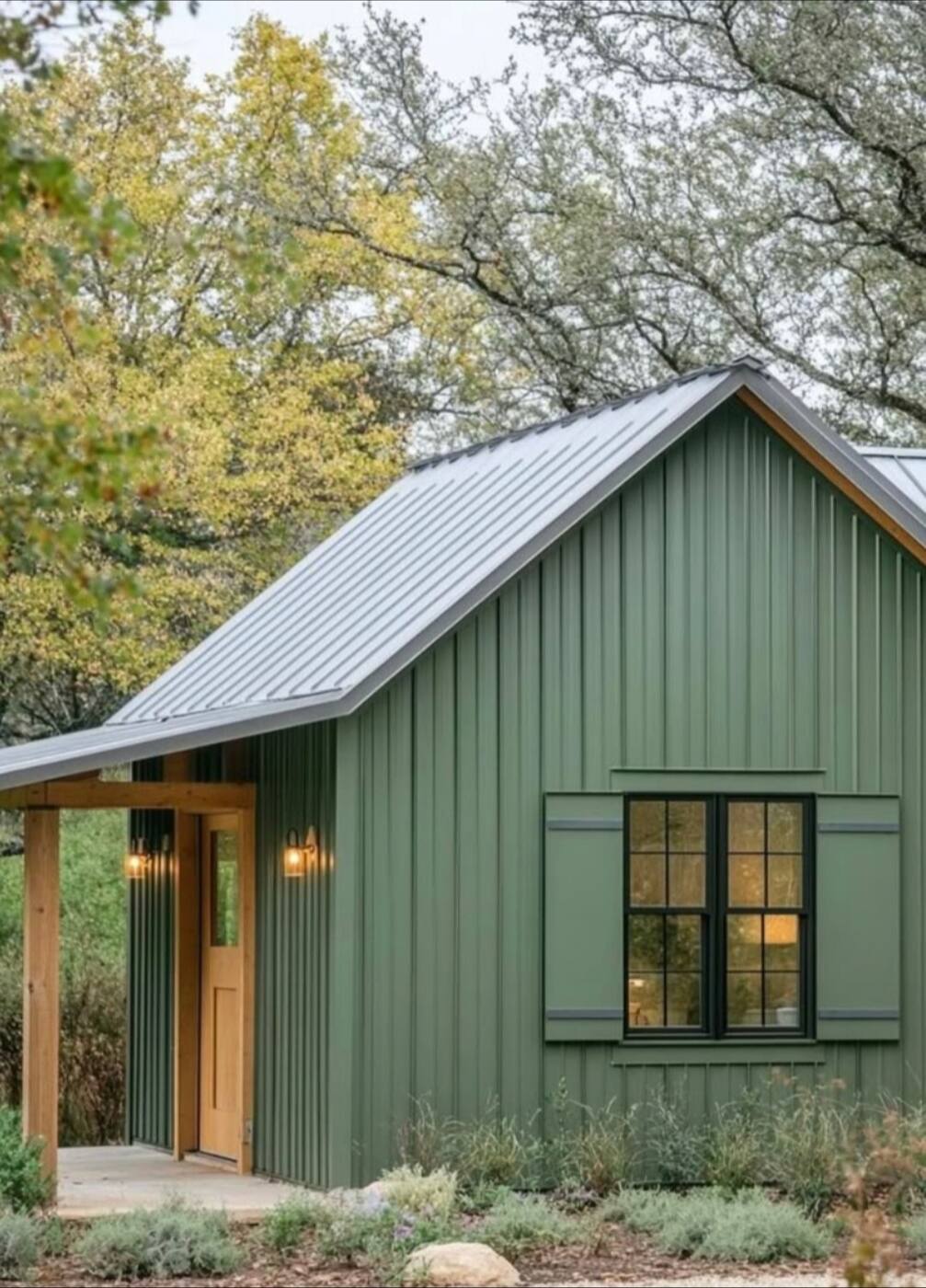 Steel-framed home