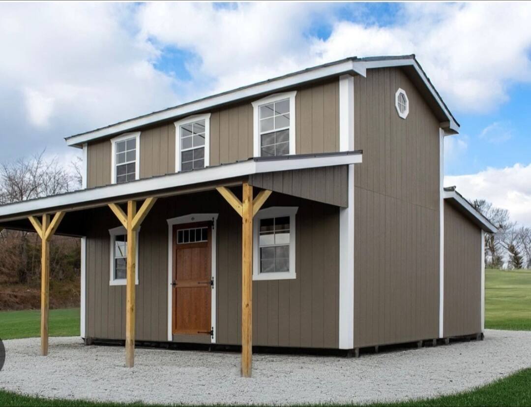 Steel barn home