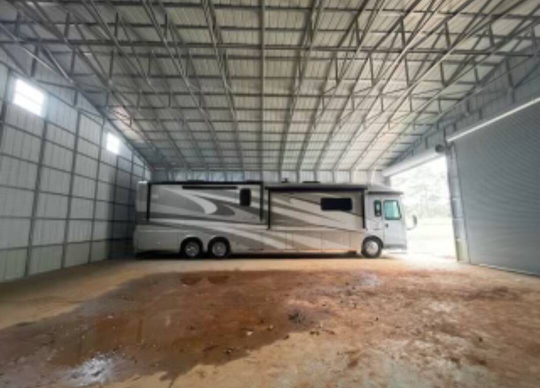 Covered RV parking