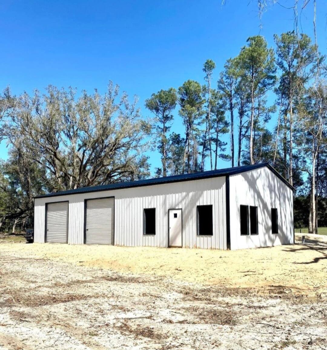 Commercial steel building